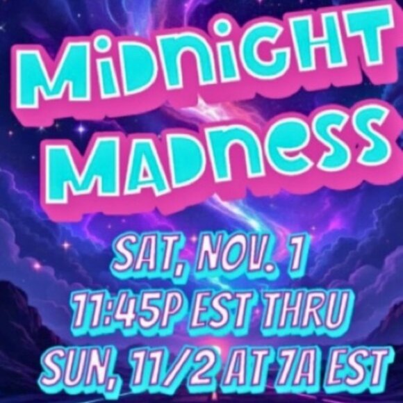 1ļøā£ MIDNIGHT MADNESS SAT 11/01/2025 - Picture 1 of 1